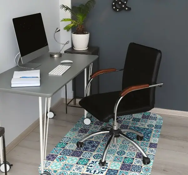 Tapis protège sol Beau patchwork