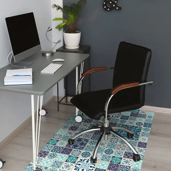Tapis protège sol Beau patchwork