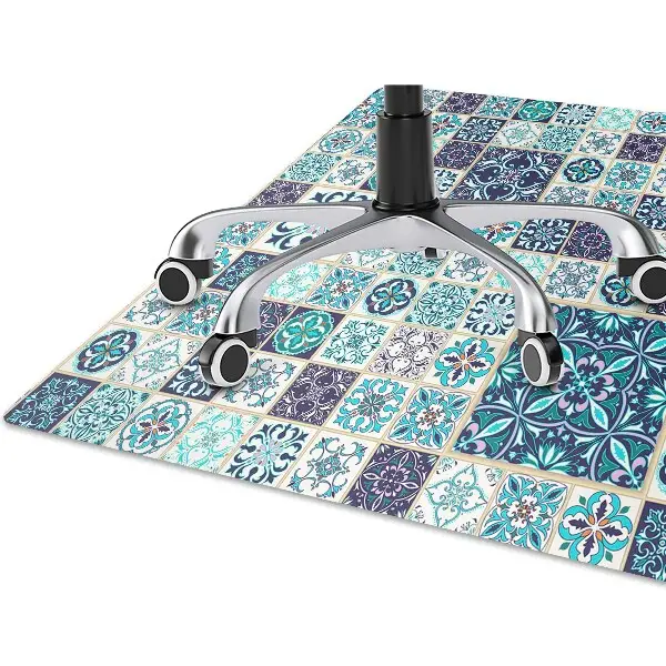 Tapis protège sol Beau patchwork