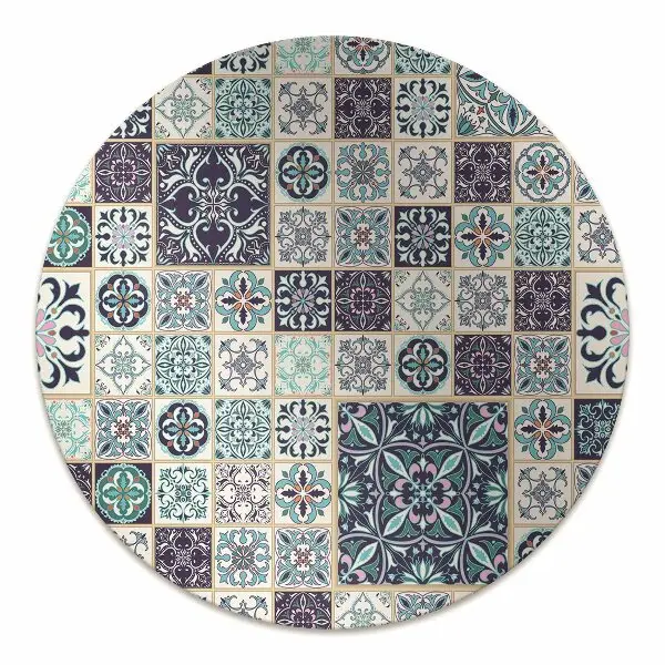 Tapis protège sol Beau patchwork