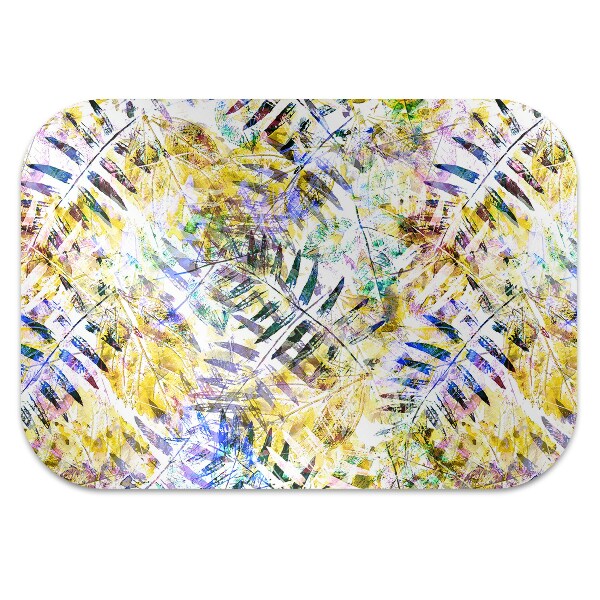 Tapis de chaise feuilles d'or