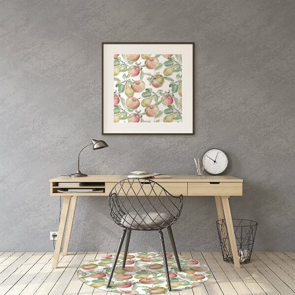 Tapis protège sol Pommes et poires