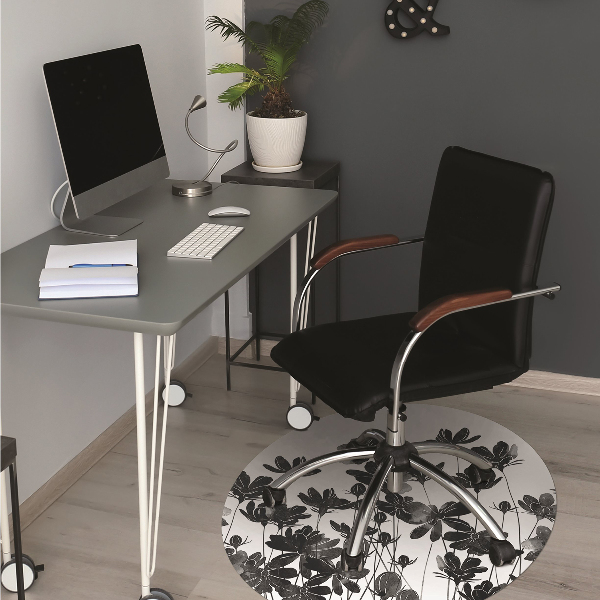 Tapis bureau Prairie noire