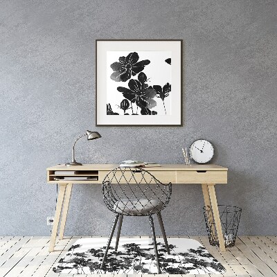 Tapis bureau Prairie noire