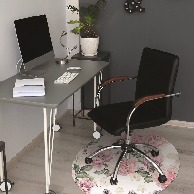 Tapis bureau Art des fleurs