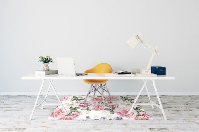 Tapis bureau Art des fleurs