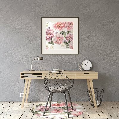 Tapis bureau Art des fleurs