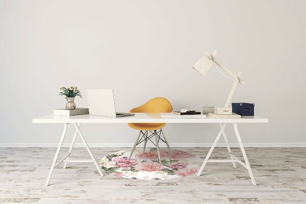 Tapis bureau Art des fleurs