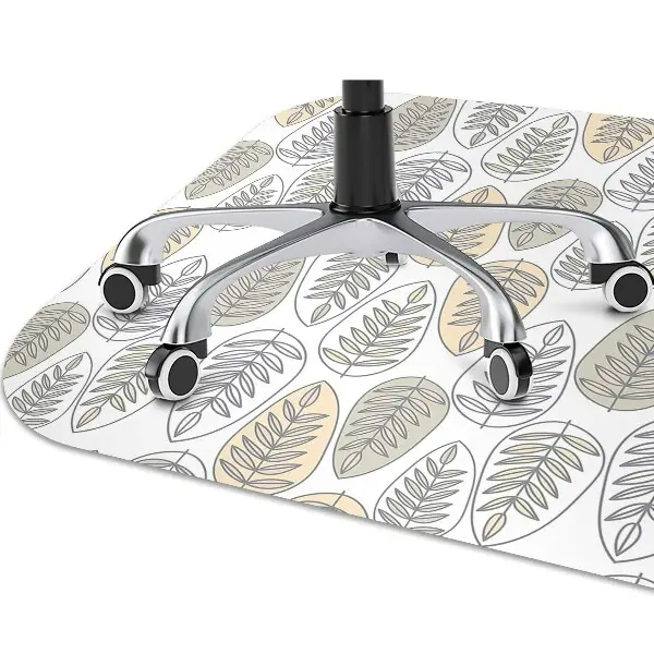 Tapis pour chaise de bureau Feuilles. Graphiques