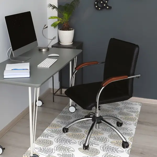 Tapis pour chaise de bureau Feuilles. Graphiques