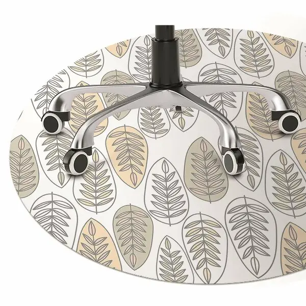 Tapis pour chaise de bureau Feuilles. Graphiques