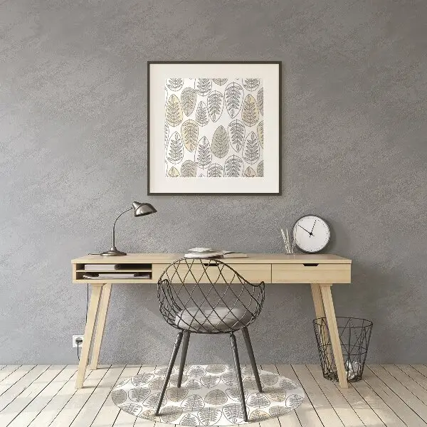 Tapis pour chaise de bureau Feuilles. Graphiques