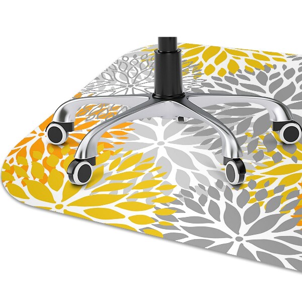 Tapis bureau Chrysanthèmes