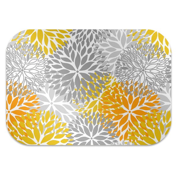 Tapis bureau Chrysanthèmes