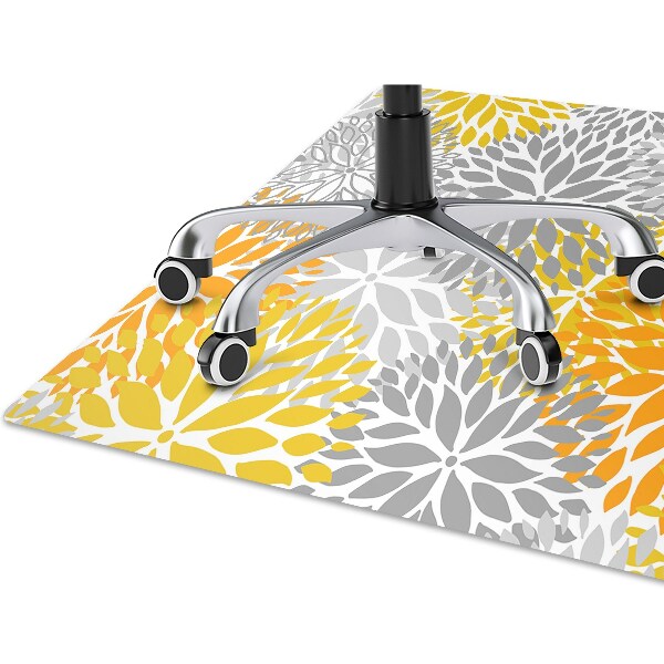 Tapis bureau Chrysanthèmes