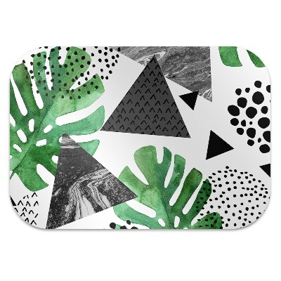 Tapis pour chaise de bureau Abstraction de la jungle