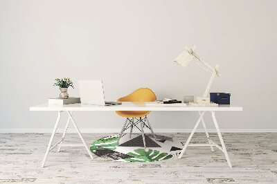 Tapis pour chaise de bureau Abstraction de la jungle