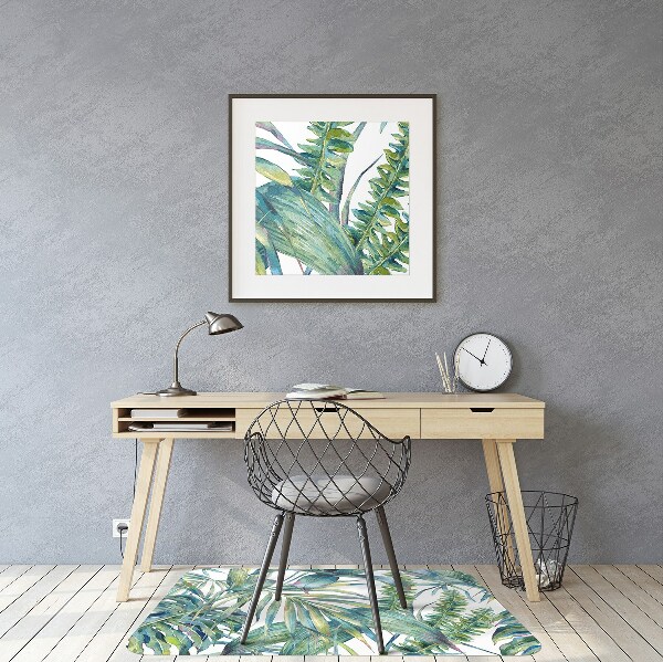 Tapis fauteuil bureau do biura Fougère exotique