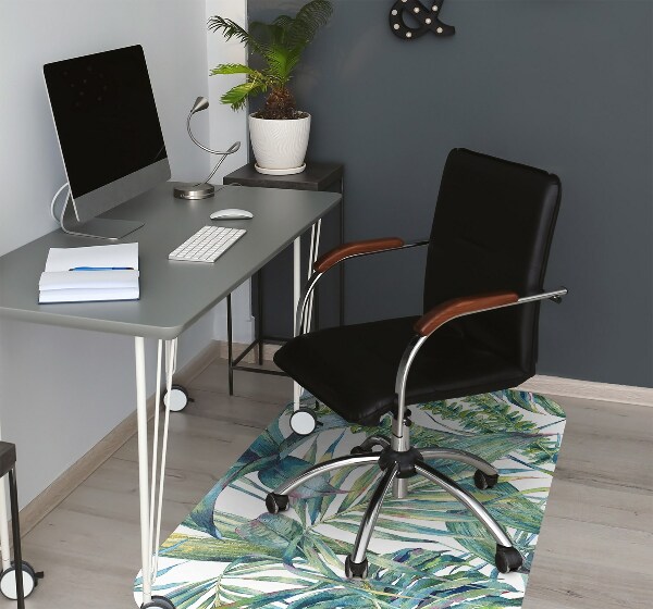 Tapis fauteuil bureau do biura Fougère exotique