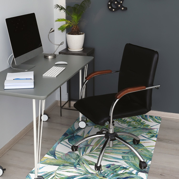 Tapis fauteuil bureau do biura Fougère exotique