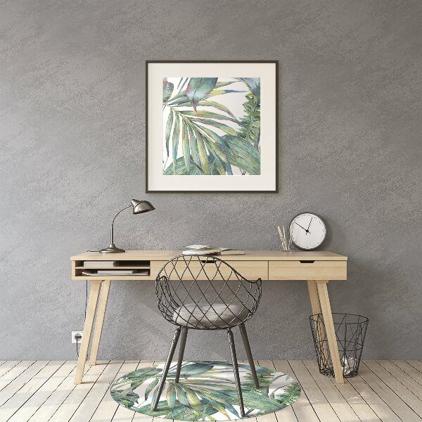 Tapis fauteuil bureau do biura Fougère exotique
