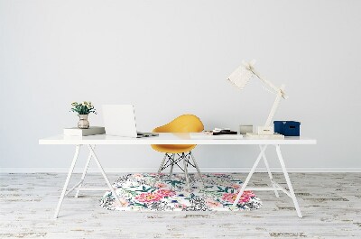 Tapis pour chaise de bureau Image de printemps