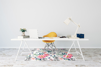 Tapis pour chaise de bureau Image de printemps