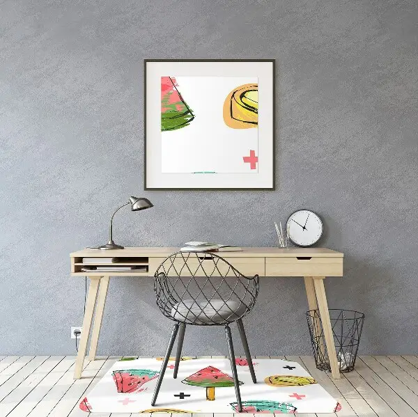 Tapis de chaise de bureau Watermon sur un bâton
