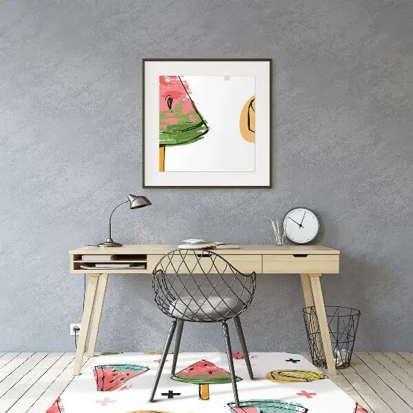 Tapis de chaise de bureau Watermon sur un bâton