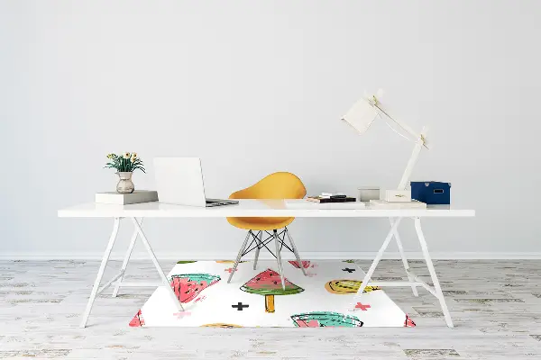 Tapis de chaise de bureau Watermon sur un bâton