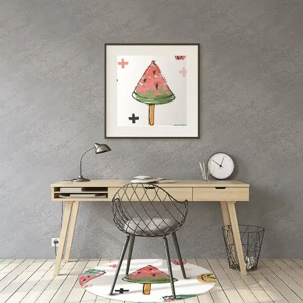 Tapis de chaise de bureau Watermon sur un bâton