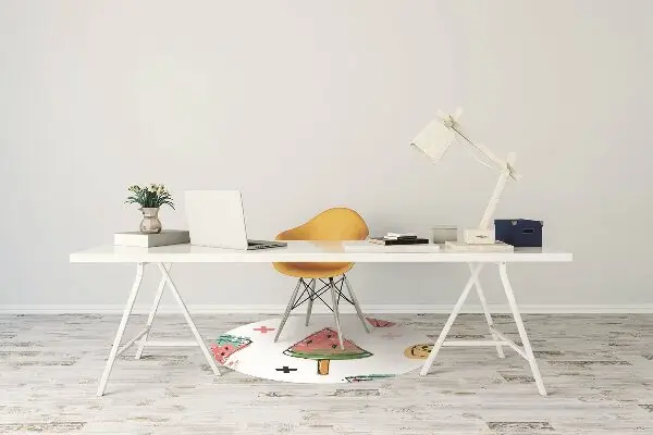Tapis de chaise de bureau Watermon sur un bâton