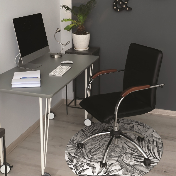 Tapis pour chaise de bureau Croquis de monstre