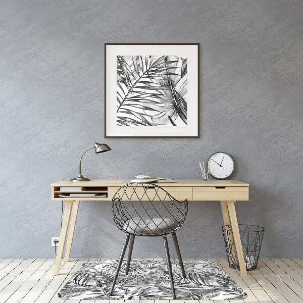 Tapis pour chaise de bureau Croquis de monstre