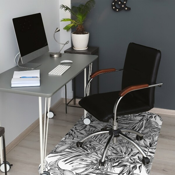 Tapis pour chaise de bureau Croquis de monstre