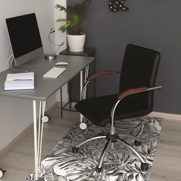 Tapis pour chaise de bureau Croquis de monstre