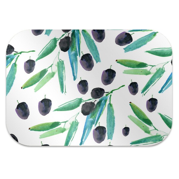 Tapis de chaise de bureau Olives