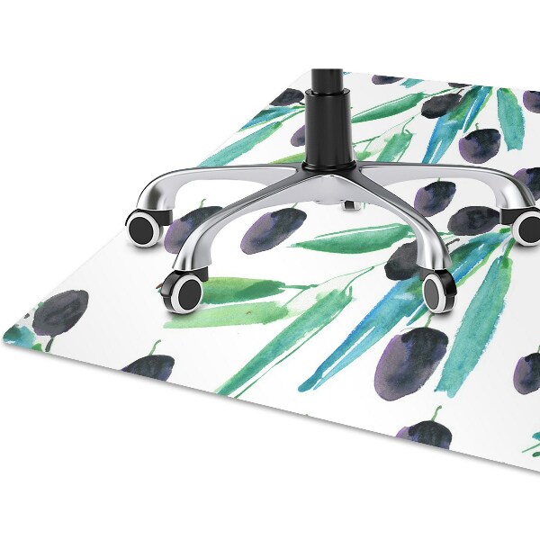 Tapis de chaise de bureau Olives