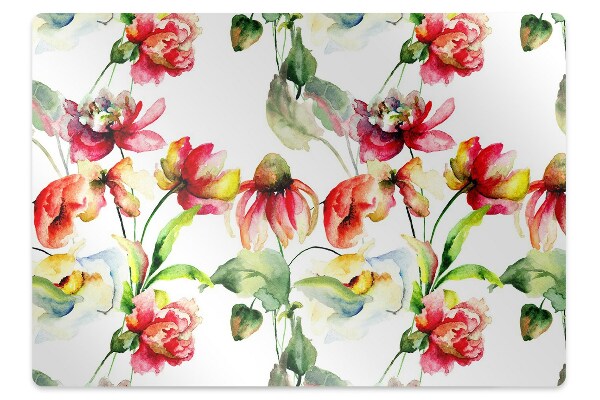 Tapis bureau Fleurs sauvages