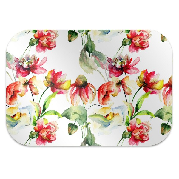 Tapis bureau Fleurs sauvages