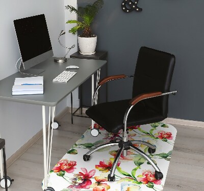 Tapis bureau Fleurs sauvages