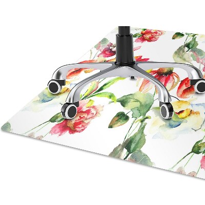 Tapis bureau Fleurs sauvages