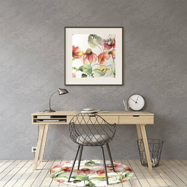 Tapis bureau Fleurs sauvages