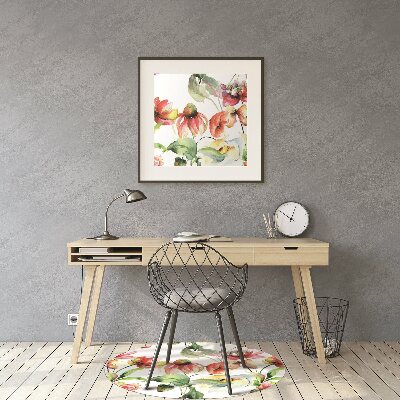 Tapis bureau Fleurs sauvages