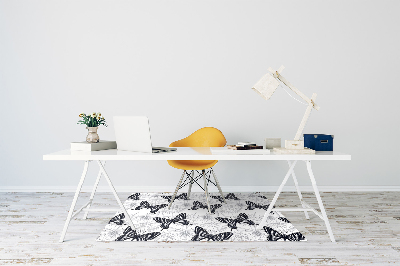 Tapis pour chaise de bureau Dessiner des papillons