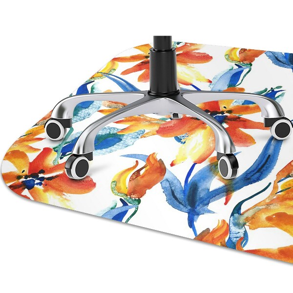 Tapis protège sol Fleurs ensoleillées