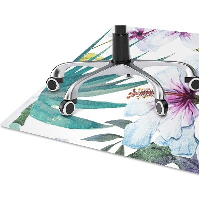 Tapis protection sol Nature tropicale