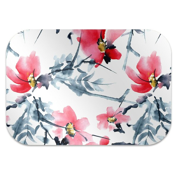 Tapis de chaise Modèle de fleur