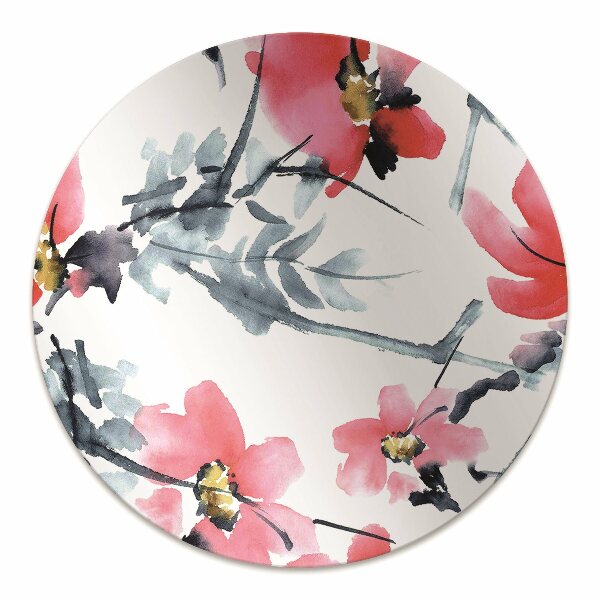 Tapis de chaise Modèle de fleur