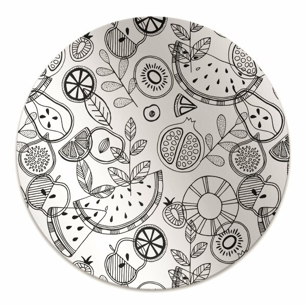 Tapis de chaise de bureau Fruit